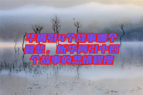 華胥引4個(gè)故事哪個(gè)最悲，析華胥引中四個(gè)故事的悲情程度