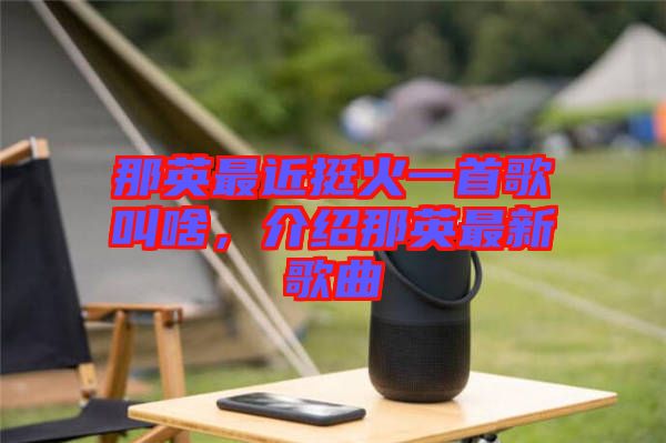那英最近挺火一首歌叫啥，介紹那英最新歌曲