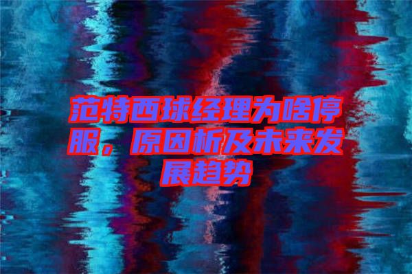 范特西球經(jīng)理為啥停服，原因析及未來(lái)發(fā)展趨勢(shì)