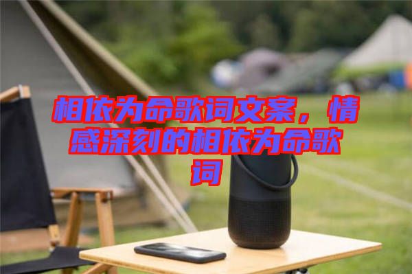 相依為命歌詞文案，情感深刻的相依為命歌詞